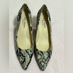Jon Josef snakeskin pump high hills